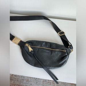 Black Fanny Pack or Crossbody Bag